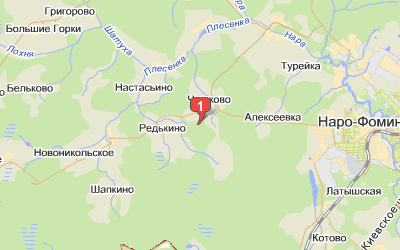 д. Алешково на карте