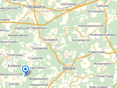 д. Архангельское на карте