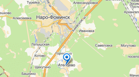д. Атепцево на карте
