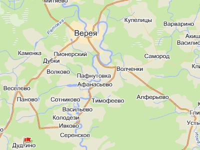 д. Дудкино на карте