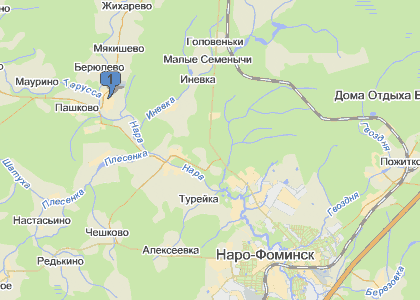 Литвиново на карте