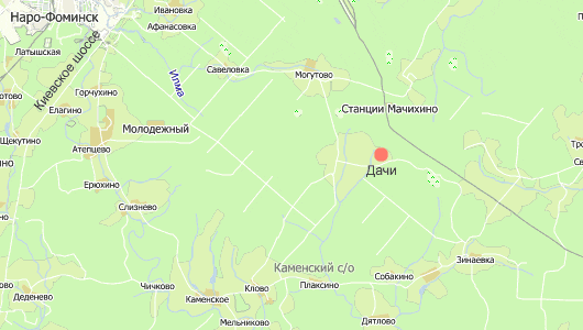 д. Мачихино на карте