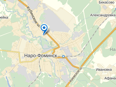 Наро-Фоминск СНТ Яблонька на карте