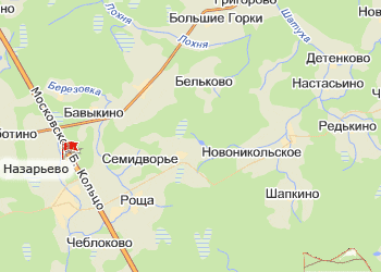 д. Назарьево на карте