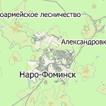 Карта Наро-Фоминска на Рамблере