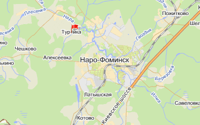 д. Турейка на карте
