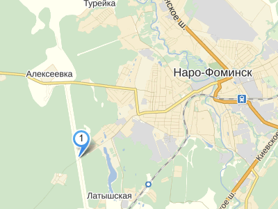 Наро-Фоминск СНТ Медик на карте
