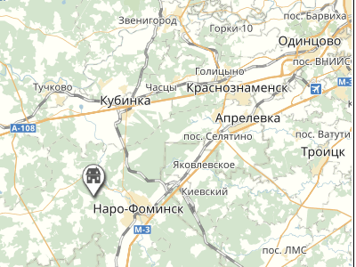 д. Детенково на карте