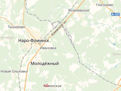 СНТ Междуречье у д. Чичково на карте