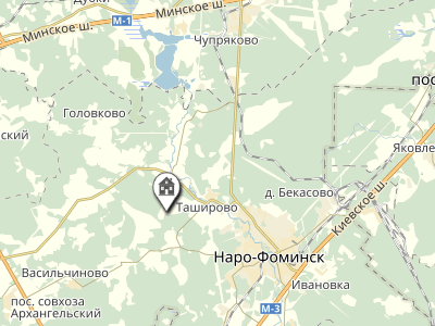 СНТ Новинское у д. Новинское на карте