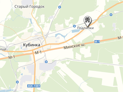 д. Подлипки на карте