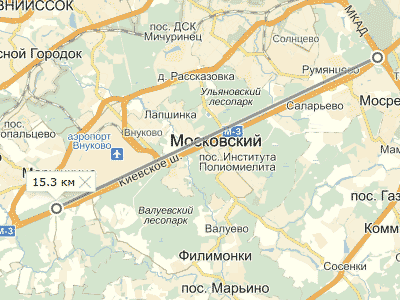 Пос. Кирпичного завода на карте