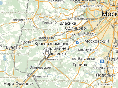пос. Селятино на карте