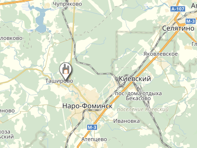 д. Таширово на карте